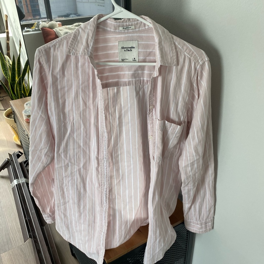 Boyfriend button up from Abercrombie + Fitch